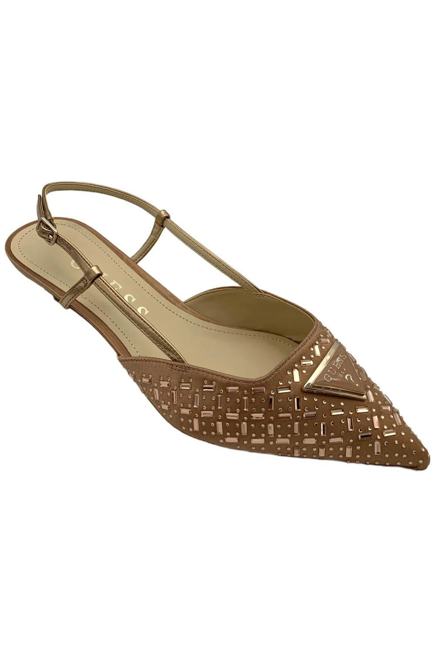 Guess Women's Jessyn Slingback Heels Blush - Medium